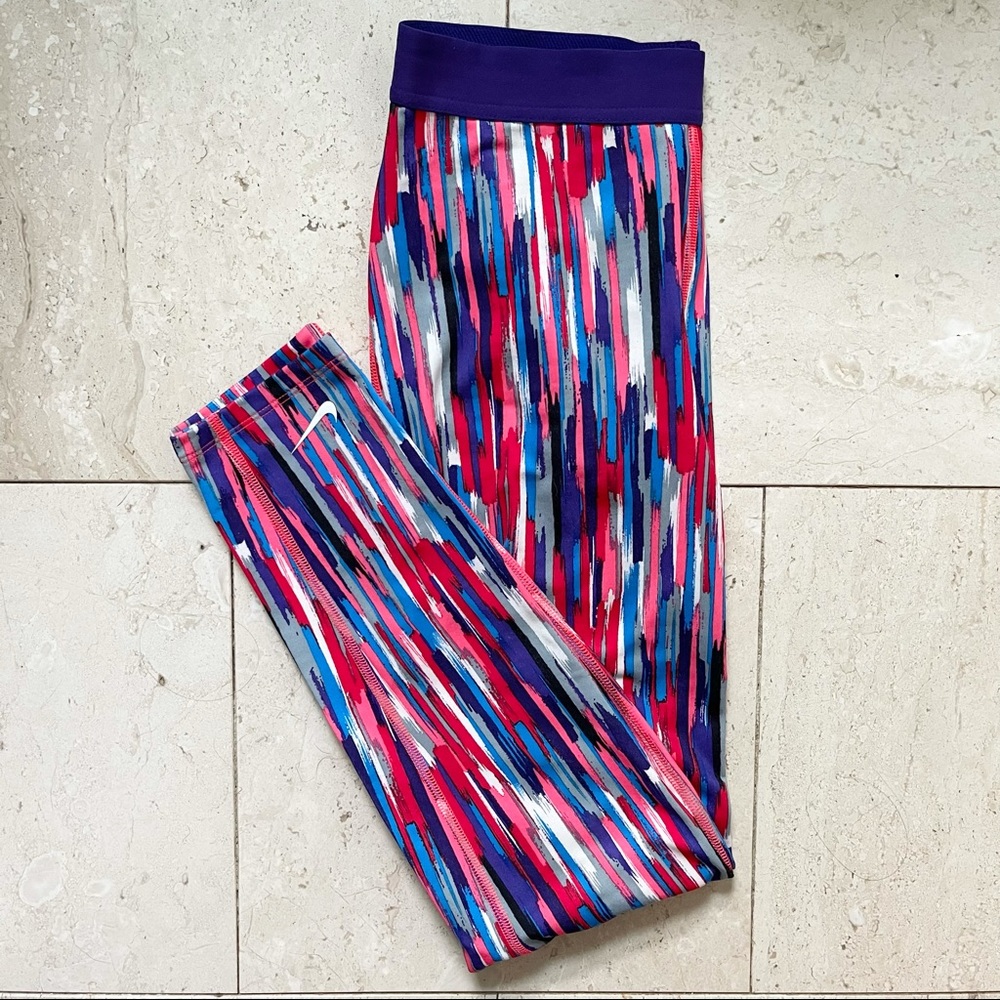 Nike Multicolor Athletic Leggings